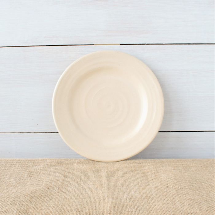 Ridges Salad Plate - Drift White