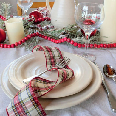 Ridges Dinner Plate- Drift White