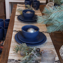 Load image into Gallery viewer, Ridges Salad Plate - Denim