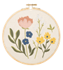 Load image into Gallery viewer, Embroidered Floral Wall Decor