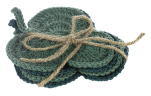 Handmade Crochet Shamrock Coaster