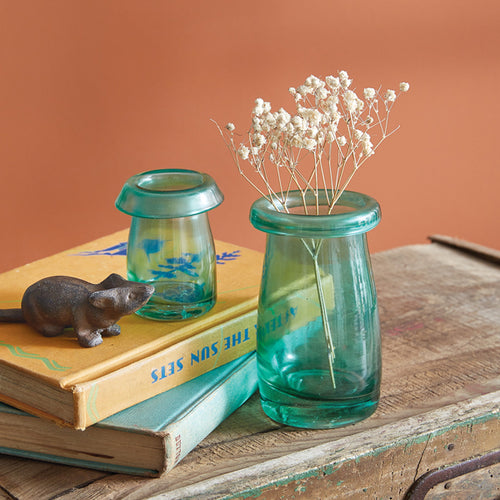 Mushroom Bud Vases