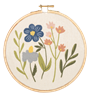 Load image into Gallery viewer, Embroidered Floral Wall Decor