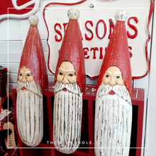 Load image into Gallery viewer, Wooden Santa Shelf Sitter