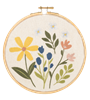 Load image into Gallery viewer, Embroidered Floral Wall Decor