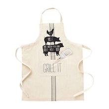Load image into Gallery viewer, Grill Apron &amp; Spatula Set