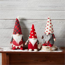 Load image into Gallery viewer, Medium Christmas Gnome Sitter