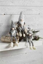Load image into Gallery viewer, Fuzzy Hat Neutral Dangle Leg Gnome