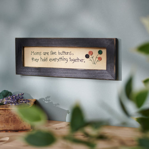 Moms Are Like Buttons Stitchery