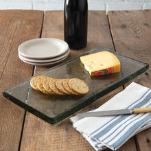 Load image into Gallery viewer, Blocked Glass Cheese Board