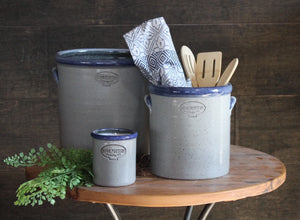 Pottery Candle Crock