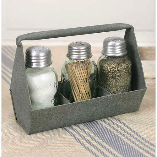 Toolbox Salt Pepper and Toothpick Caddy