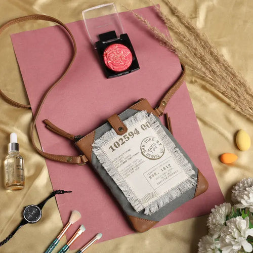 Atlas Crossbody, Ash Gray