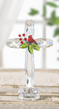 Load image into Gallery viewer, Cardinal Standing Cross