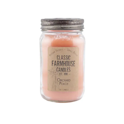 Orchard Peach Classic Star Candle
