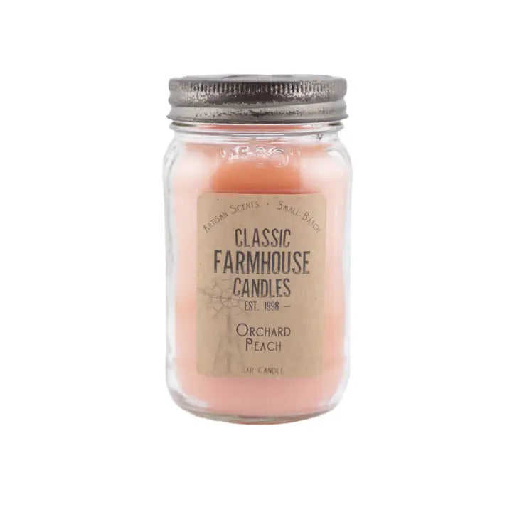 Orchard Peach Classic Star Candle