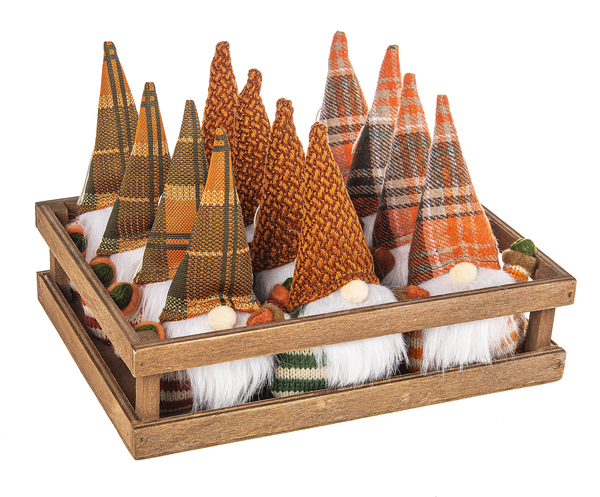 Stuffed Gnome Ornaments