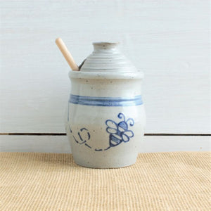 Handmade Pottery Honey Pot