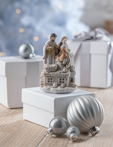 Away in a Manger Nativity Figurine