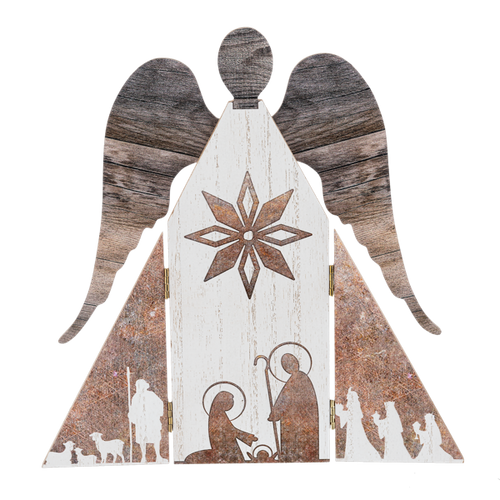 Nativity Accordion Sign