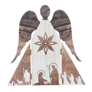 Nativity Accordion Sign