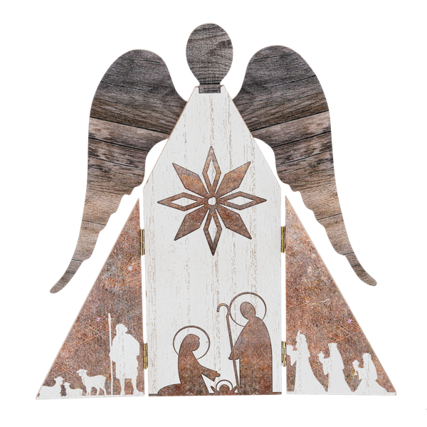 Nativity Accordion Sign