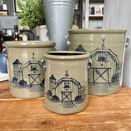 Pottery Crock- Barn