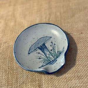 handcrafted Rowe Pottery Spoon Rest