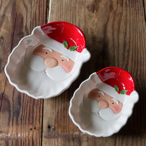 Santa Candy Dishes