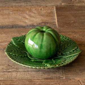 Green Glazed Toothpick Holder
