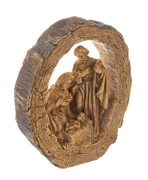 Log Nativity Figurine - Sm.