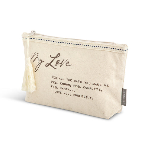 Dear You Zip Pouch - My Love