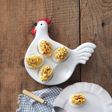 Load image into Gallery viewer, Rooster Deviled Egg Platter