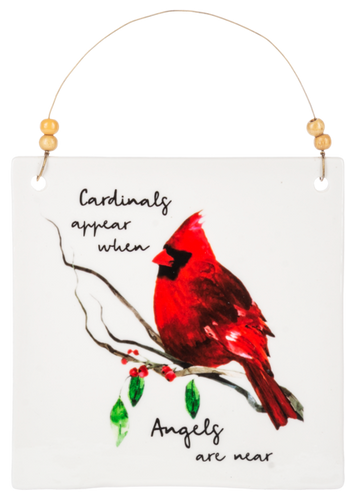 Cardinal Bereavement Plaque