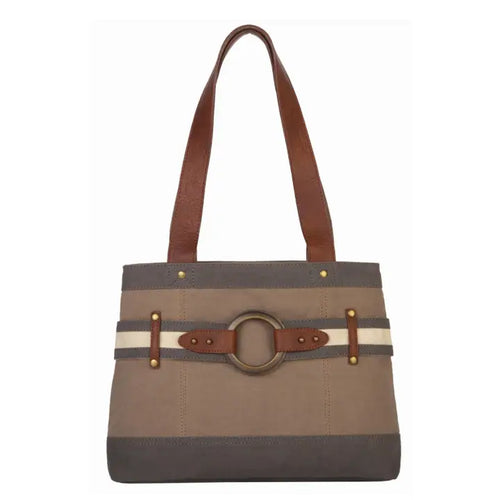 Rowen Oakley Re-Cycled Canvas Shoulder Bag