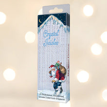 Load image into Gallery viewer, 12 Crystal Icicles Ornament