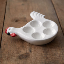 Load image into Gallery viewer, Rooster Deviled Egg Platter