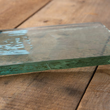 Load image into Gallery viewer, Blocked Glass Cheese Board
