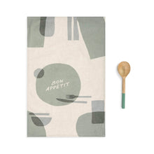Load image into Gallery viewer, Bon Appétit Kitchen Towel &amp; Utensil Set