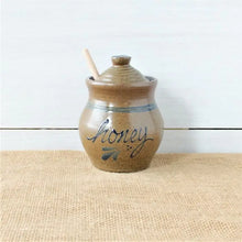 Load image into Gallery viewer, Handmade Pottery Honey Pot