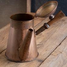 Load image into Gallery viewer, Copper Finish Coffee Pot
