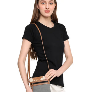 Cowhide Ava, Ash Gray