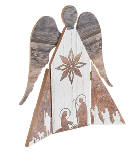 Nativity Accordion Sign