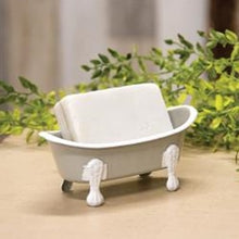 Load image into Gallery viewer, Iron Bathtub Soap Dish