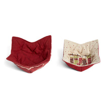 Load image into Gallery viewer, Merry Christmas Stockings Bowl Cozy