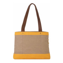 Load image into Gallery viewer, Rowen Oakley Re-Cycled Canvas Shoulder Bag