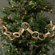 Load image into Gallery viewer, Wood Chain Garland