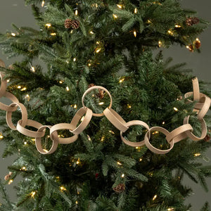 Wood Chain Garland