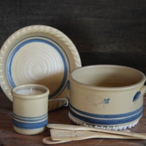 Pie Plate- Yellowware