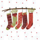 Load image into Gallery viewer, Merry Christmas Stockings Bowl Cozy